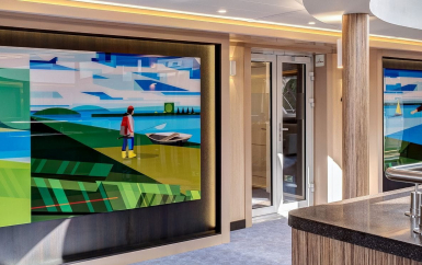 Коллекция современного искусства на борту - Мустай Карим