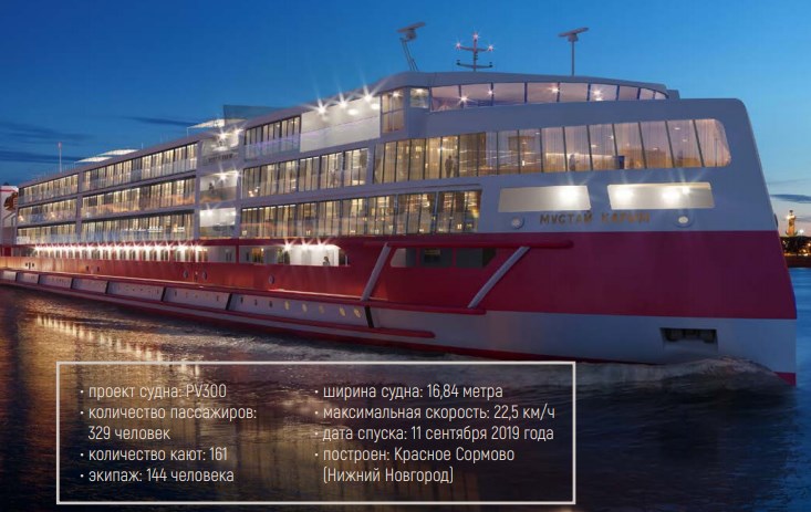 Мустай Карим теплоход характеристики